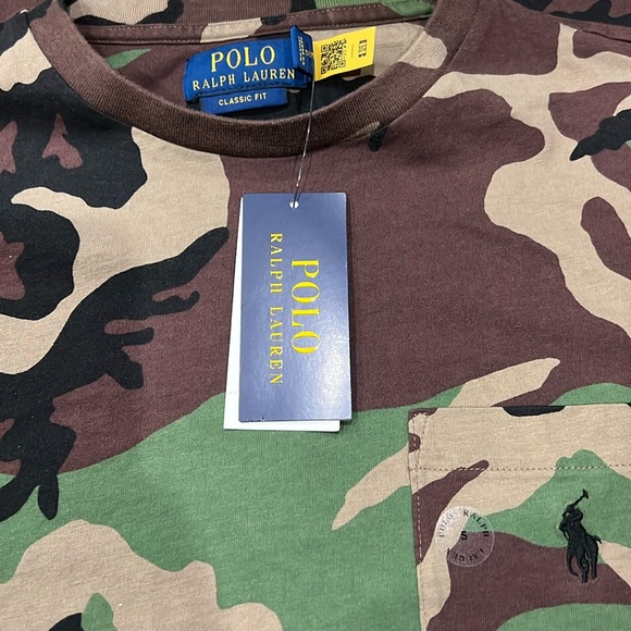 POLO RALPH LAUREN Men's Classic-Fit Jersey Pocket T-Shirt NWT  size S - Picture 5 of 6